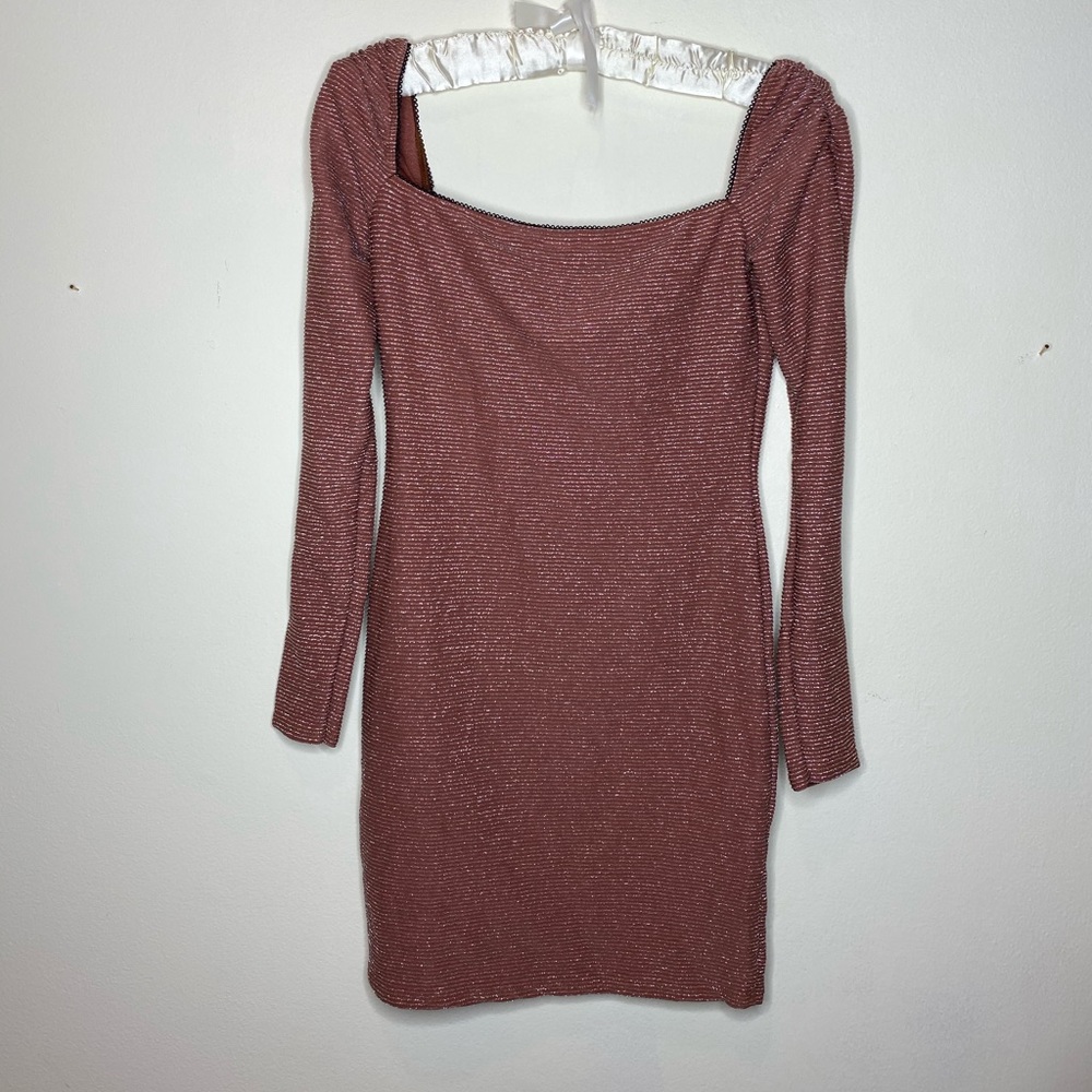 Dusty pink party dress!